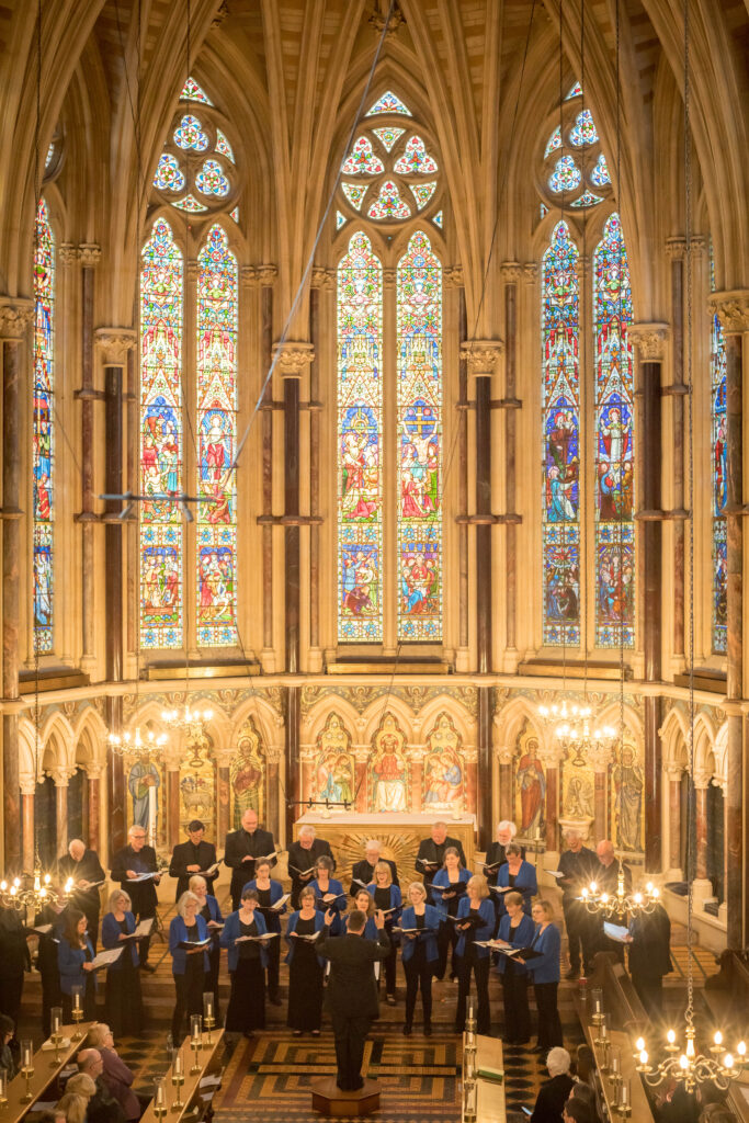 Oxford Pro Musica Singers in Exeter College Chapel