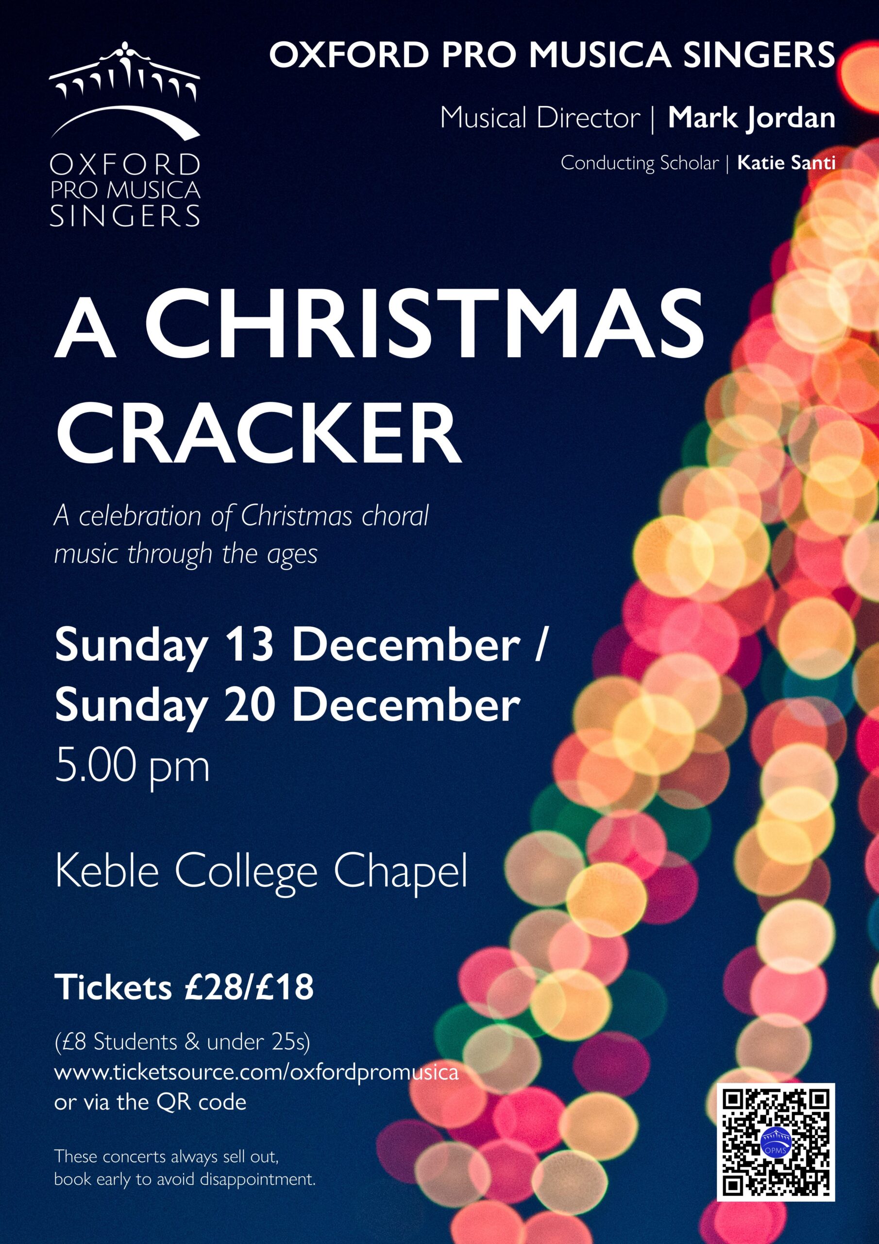 Christmas Cracker 2026 A Christmas Cracker | Oxford Pro Musica Singers